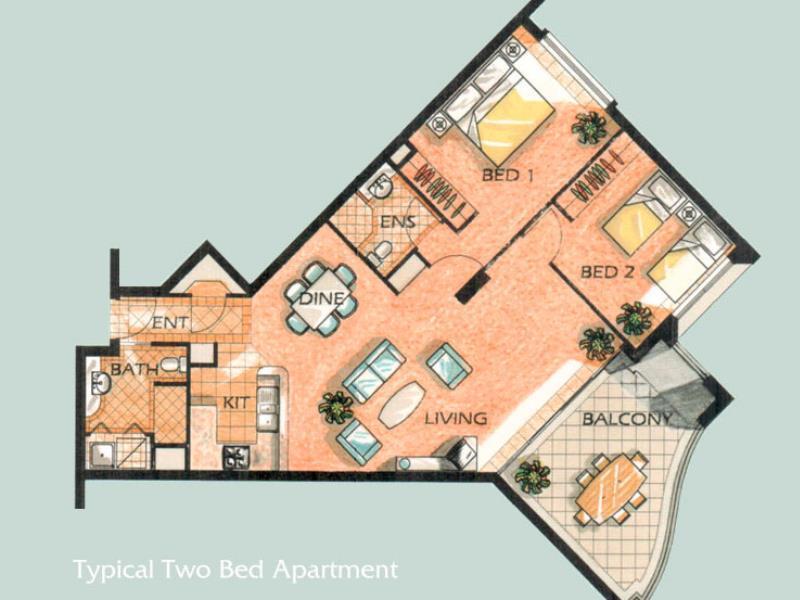 The Oasis Apartments Бризбейн Екстериор снимка